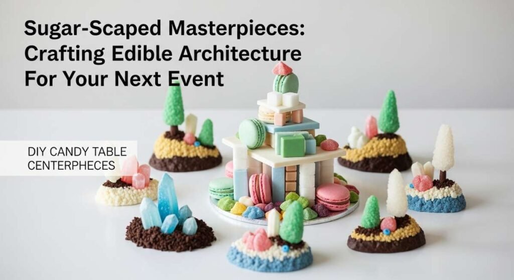 Sugar-Scaped Masterpieces: Crafting Edible Architecture for Your Next Event