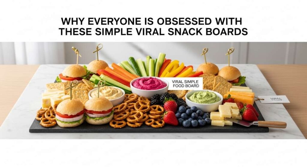 Why Everyone is Obsessed with These Simple Viral Snack Boards